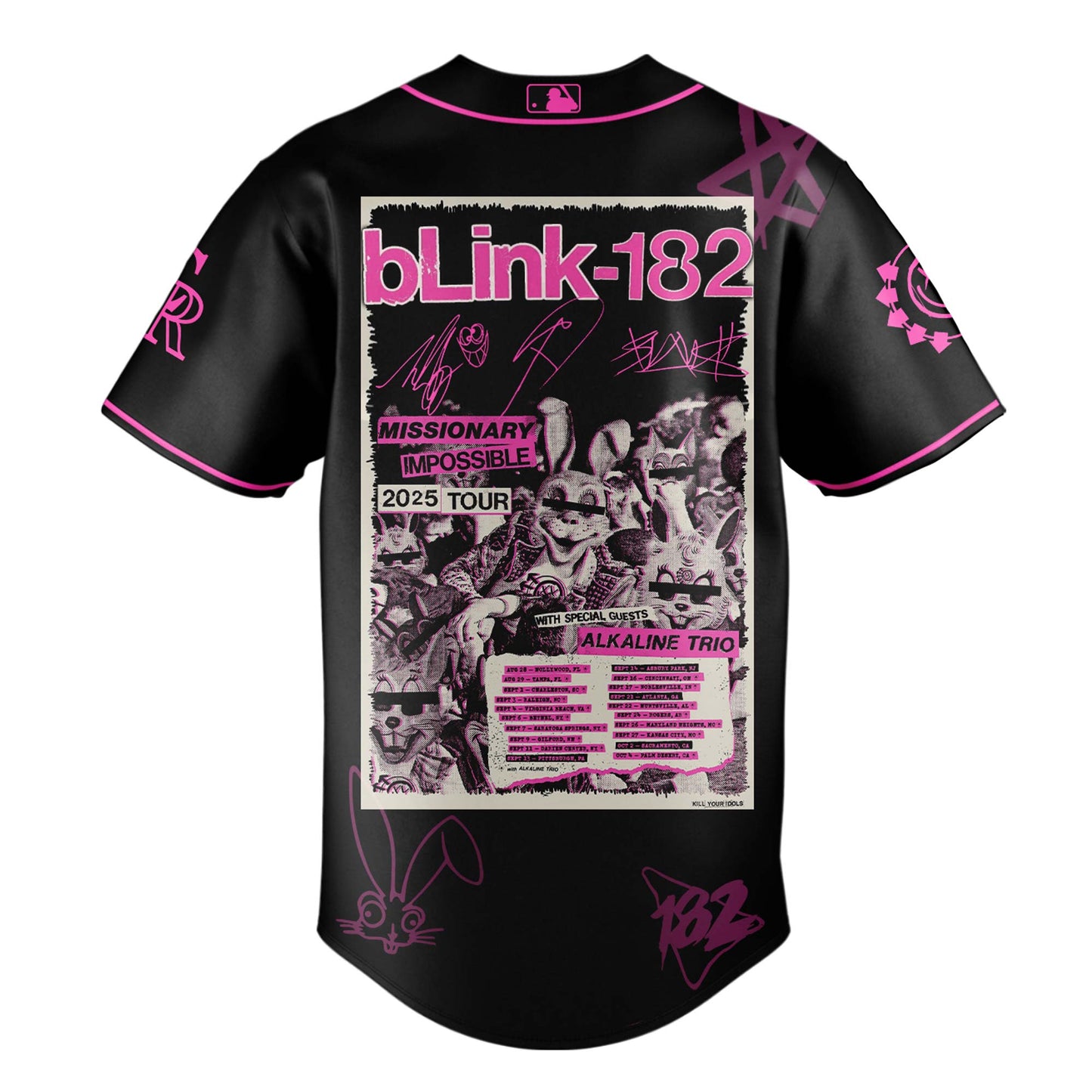 CR x Blink-182 Missionary Impossible Tour 2025 Jersey