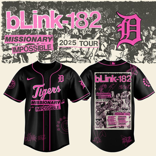 DET x Blink-182 Missionary Impossible Tour 2025 Jersey