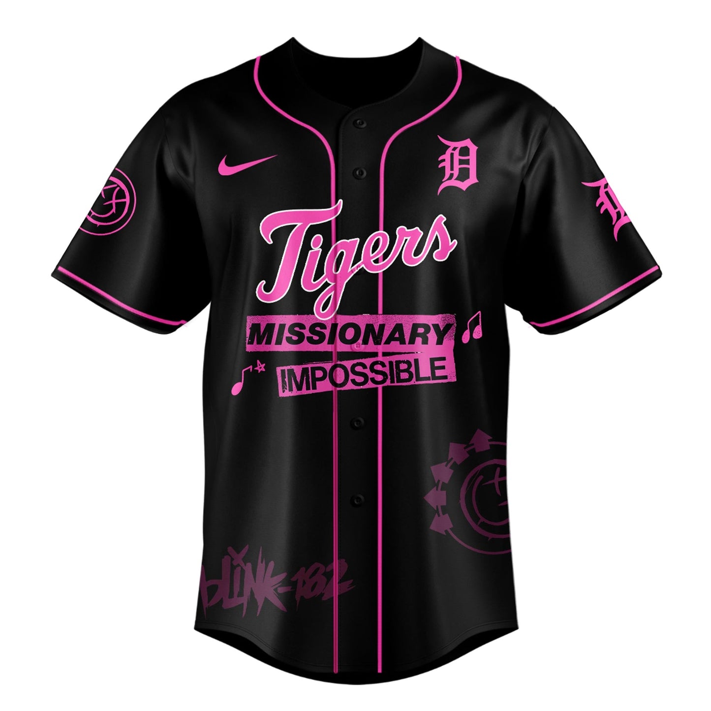 DET x Blink-182 Missionary Impossible Tour 2025 Jersey