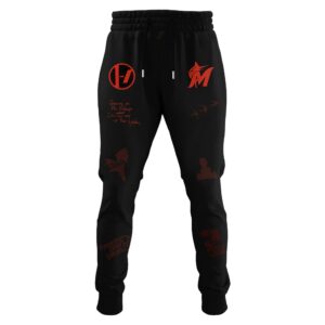 Baseball x Twenty One Pilots The Glancy Tour 2025 Hoodie Limited Edition