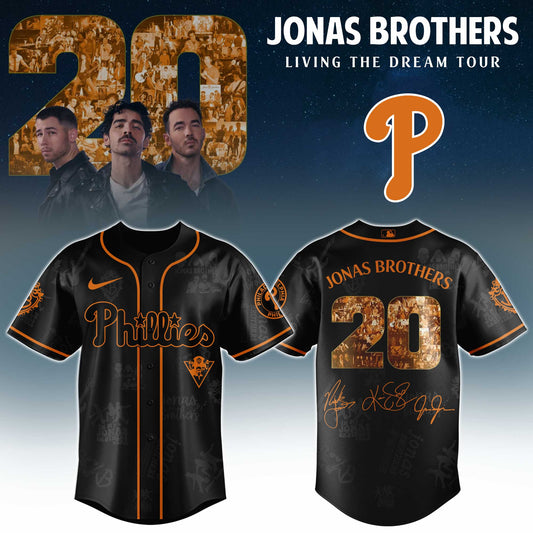 MLB x Jonas Brothers Tour 2025 Jersey Editions Limited