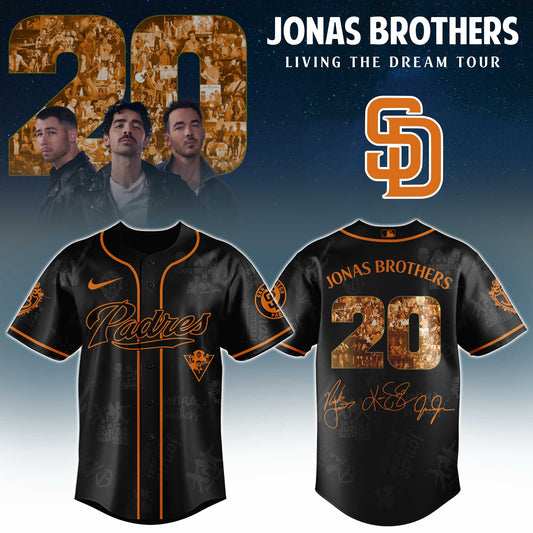 MLB x Jonas Brothers Tour 2025 Jersey Editions Limited