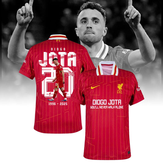 Diogo Jota – You’ll Never Walk Alone Jersey