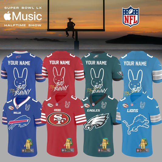 NFL x Bad Bunny Super Bowl Jersey – All Teams Edition
