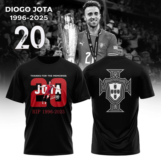 Diogo Jota Thank You For Memories T-Shirt