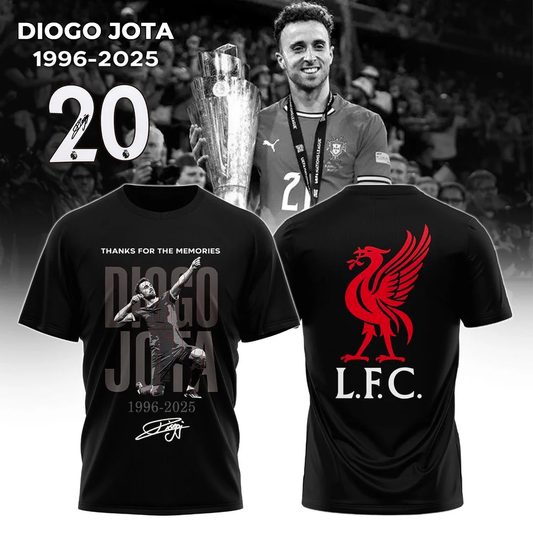 Diogo Jota Thank You For Memories T-Shirt