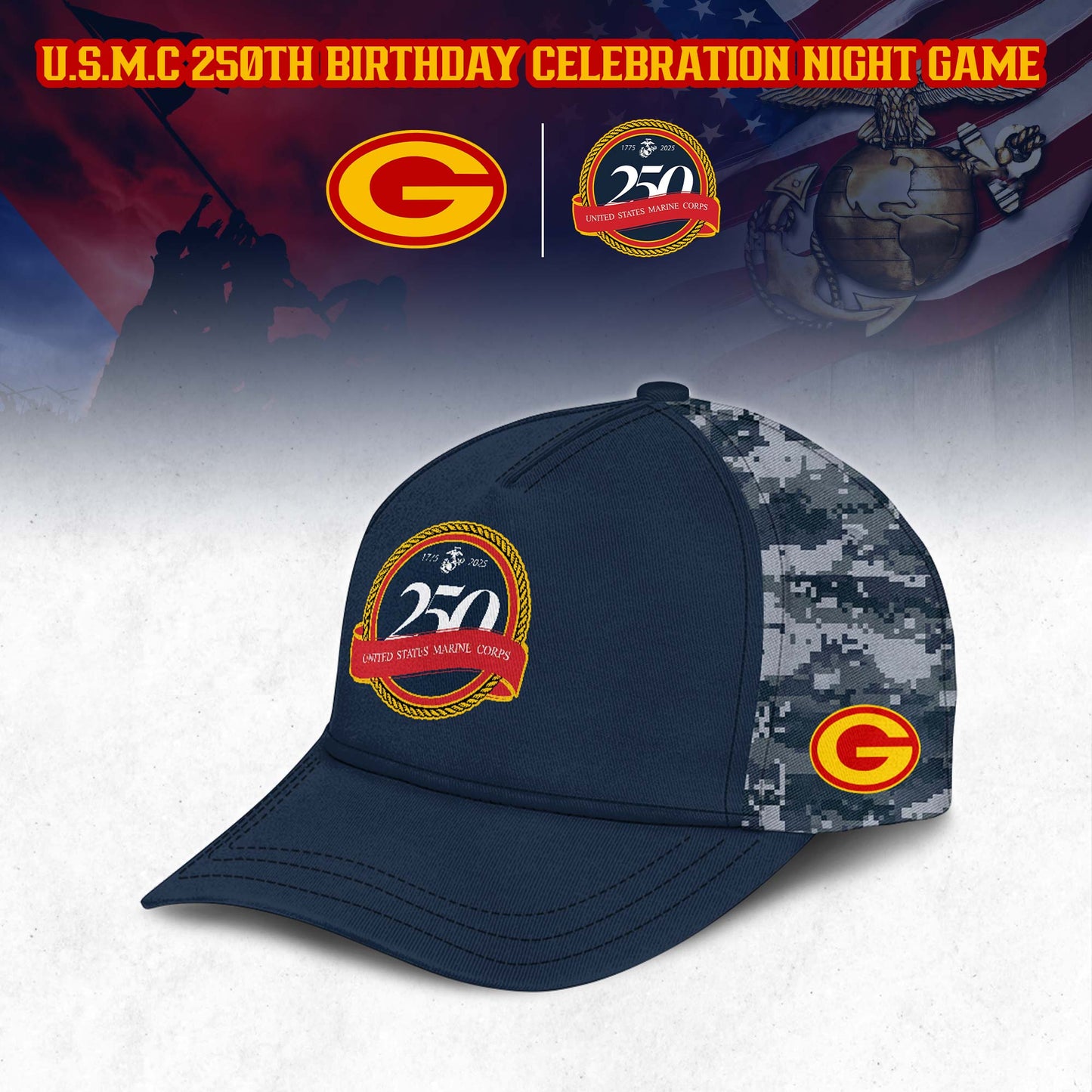 NFL x U.S.M.C 250th Anniversary Limited Editions 2025 Half Zip
