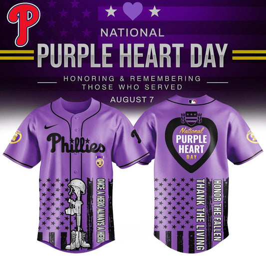 PHI x Purple Heart Day Jersey Limited Edition
