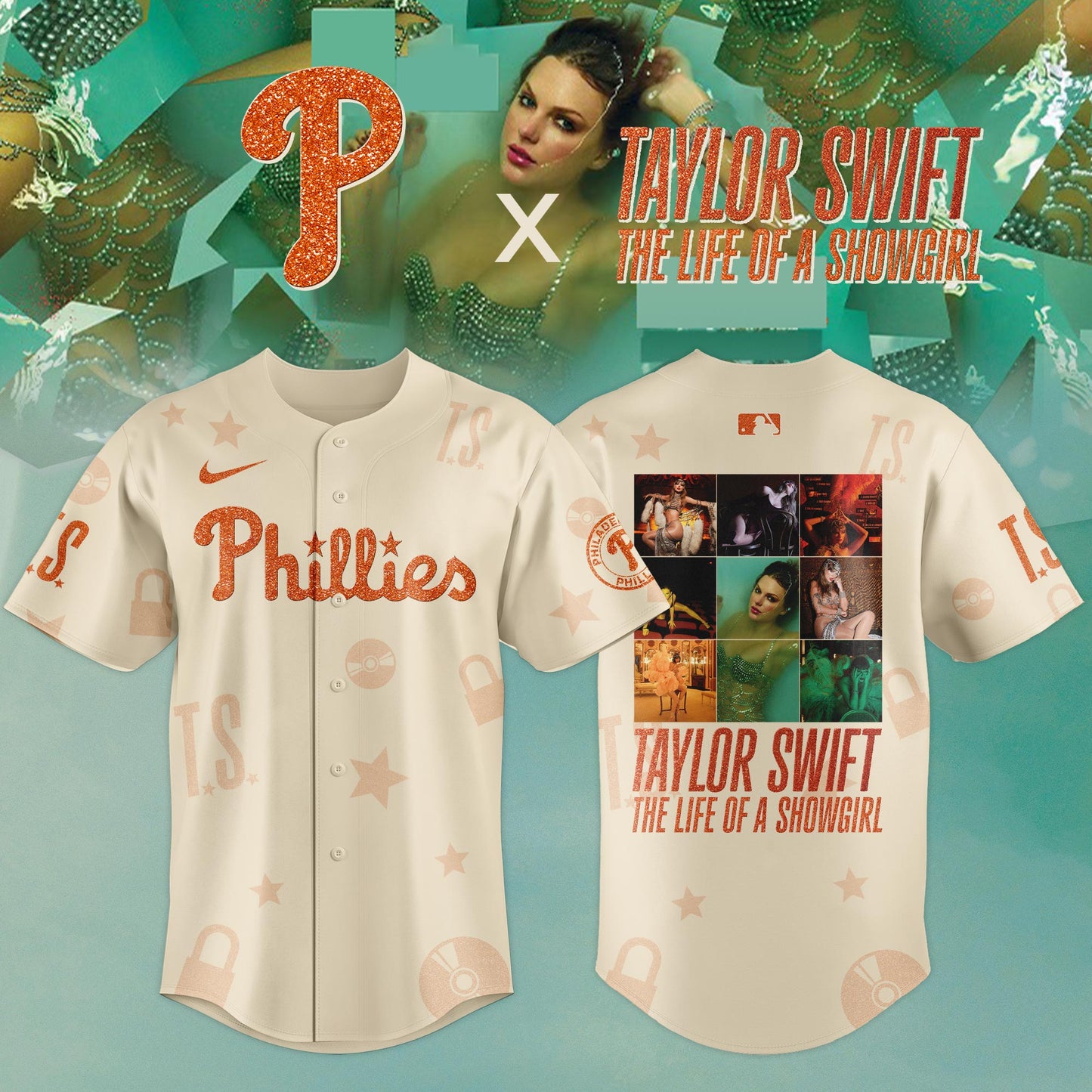 MLB x Taylor Swift “The Life of a Showgirl” 2025 Limited Editions Jersey
