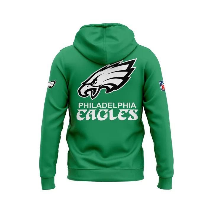 Limited Edition Jalen Hurts with the 'Love, Hurts' Hoodie Green