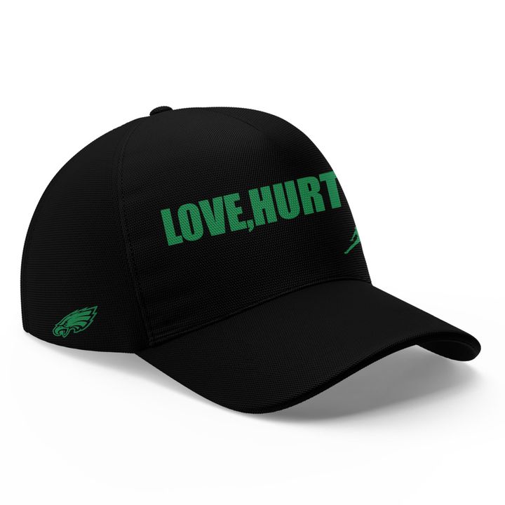 Limited Edition Jalen Hurts with the 'Love, Hurts' Hoodie Green