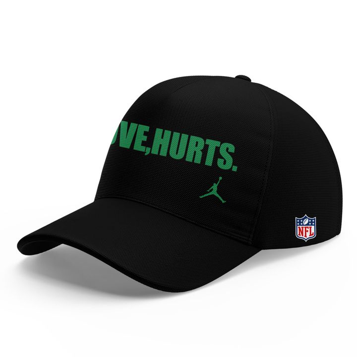 Limited Edition Jalen Hurts with the 'Love, Hurts' Hoodie Green