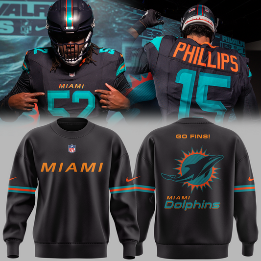 Miami Dolphins Limited Edition NFL Nike Rivalries Sweatshirt 2025
