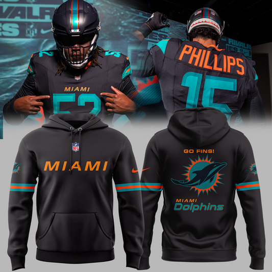 Miami Dolphins Limited Edition NFL Nike Rivalries Hoodie 2025