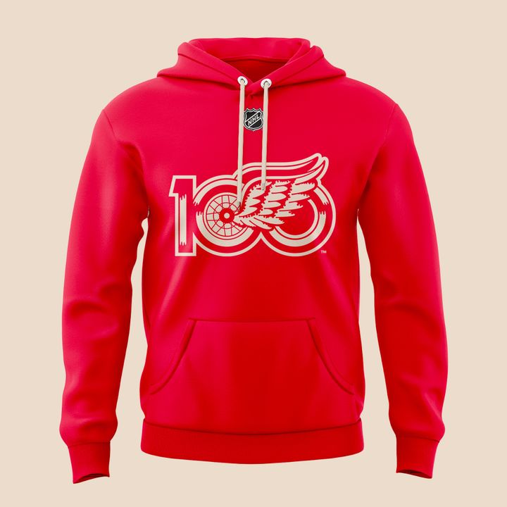 Detroit Red Wings "100 YEARS OF HOCKEYTOWN" Hoodie