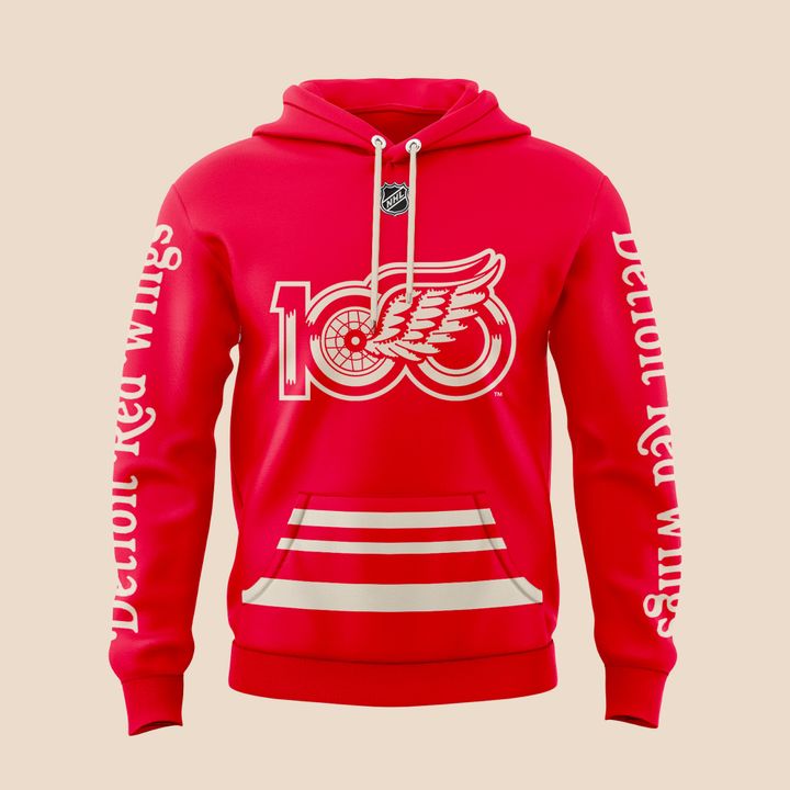 Detroit Red Wings "100 YEARS OF HOCKEYTOWN" Hoodie
