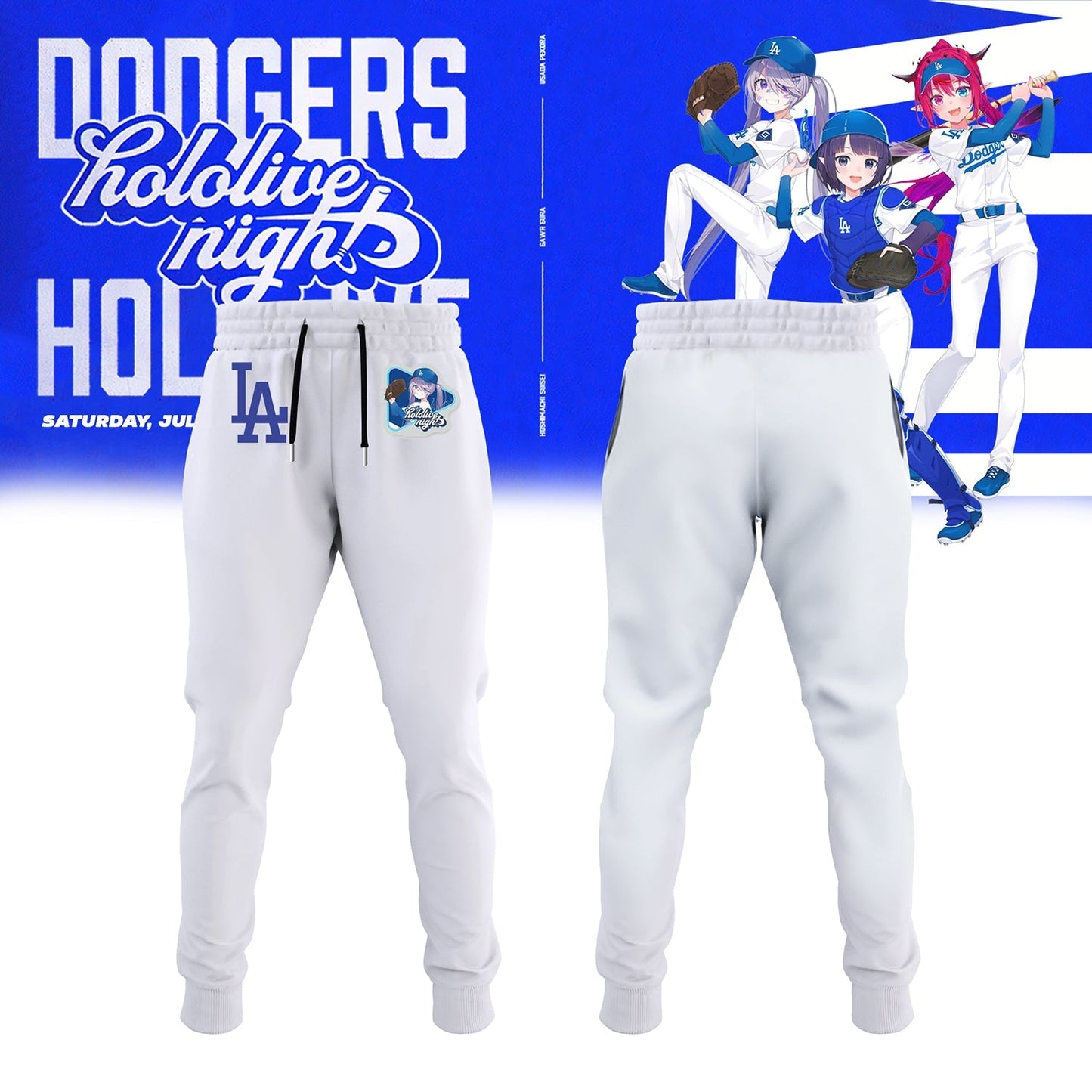 Los Angeles Dodgers _ Hololive Night Ina’nis Jersey 2025