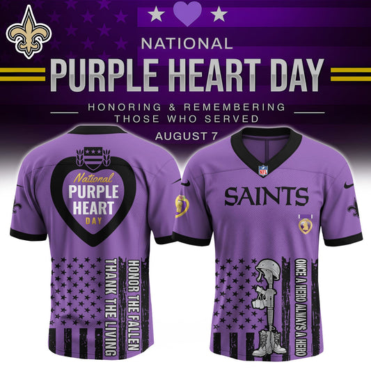 NOS x Purple Heart Day Jersey Limited Edition