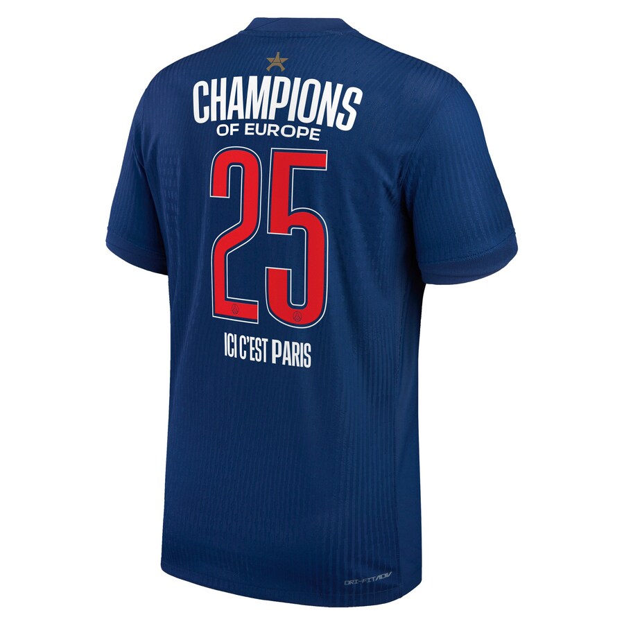 Paris Saint-Germain Champions of Europe 2025 Jersey