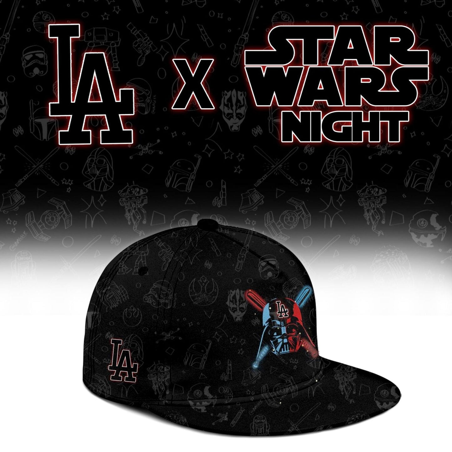 Los Angeles Dodgers 2025 Star Wars Night Limited Jersey