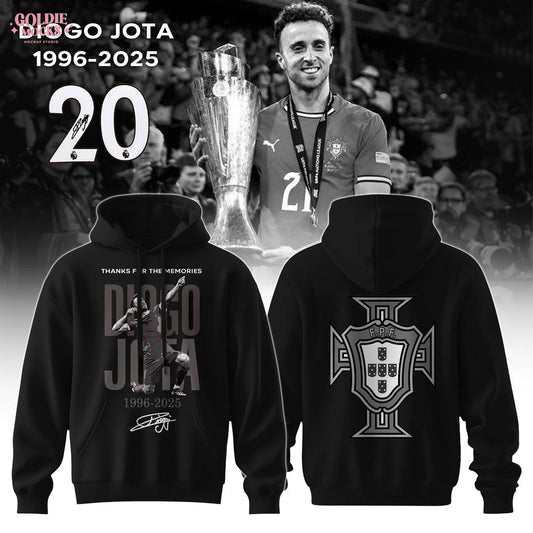 Diogo Jota Thank You For The Memories LFC 2025 Hoodie