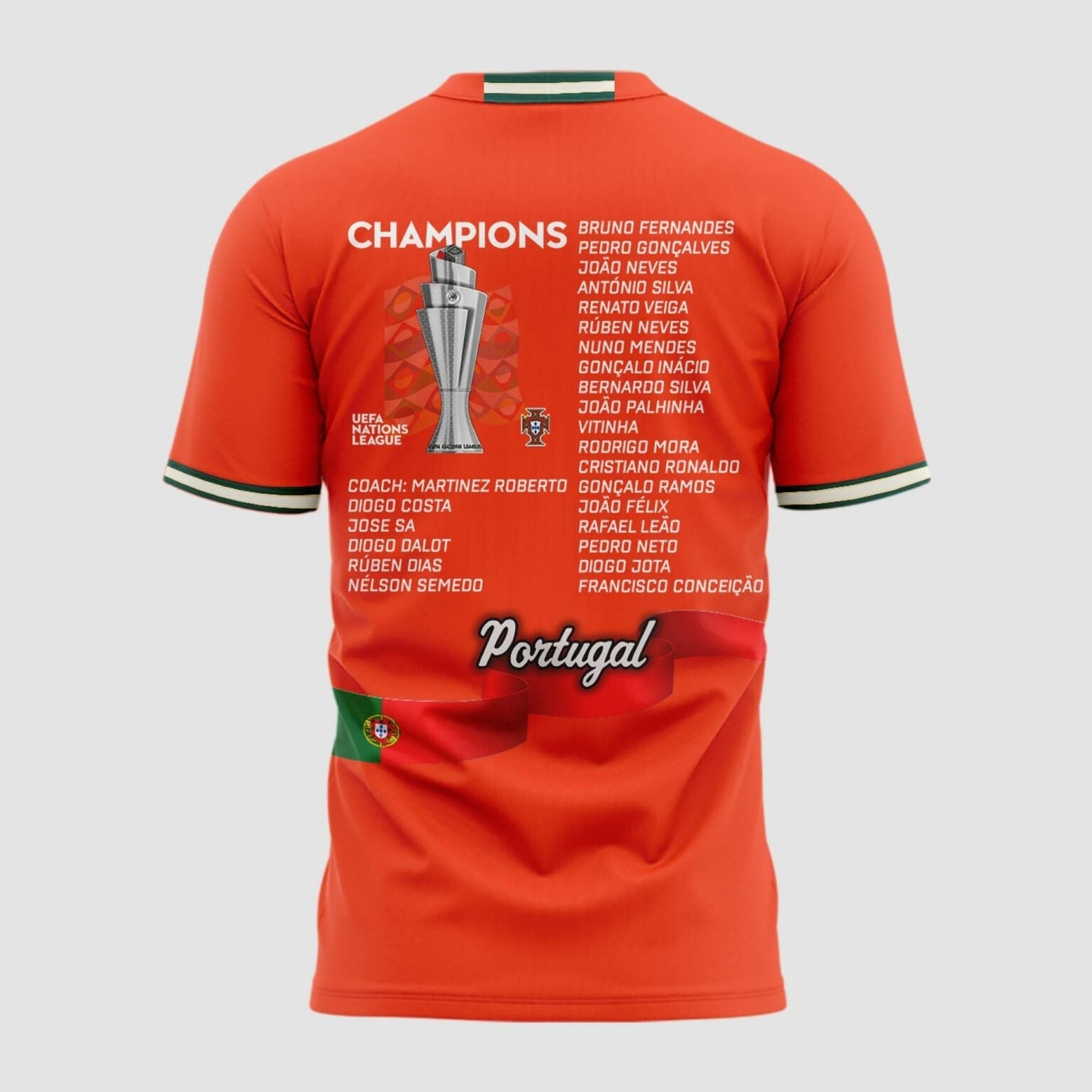 Portugal Champions UEFA Nations League 2025 Tshirt Limited Edition T-Shirt