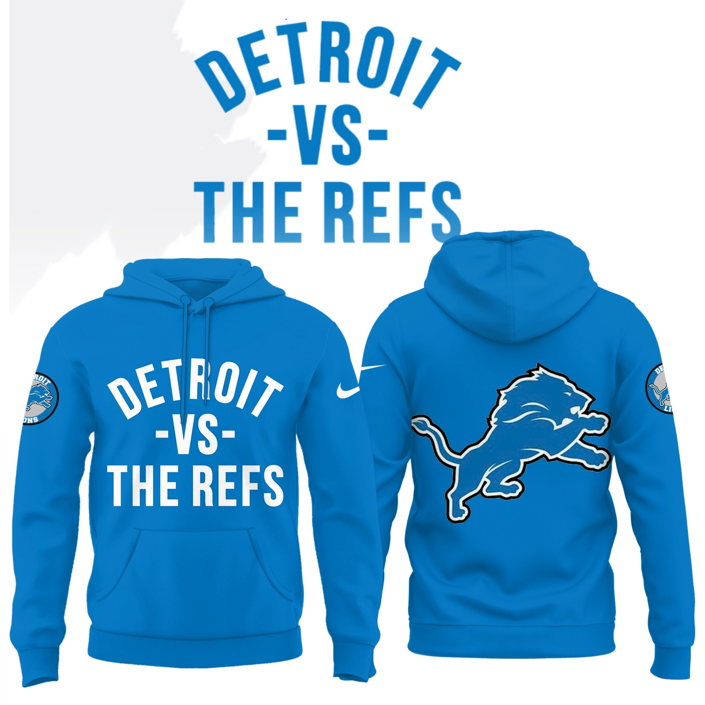 Detroit -vs- The Refs Special Edition Hoodie