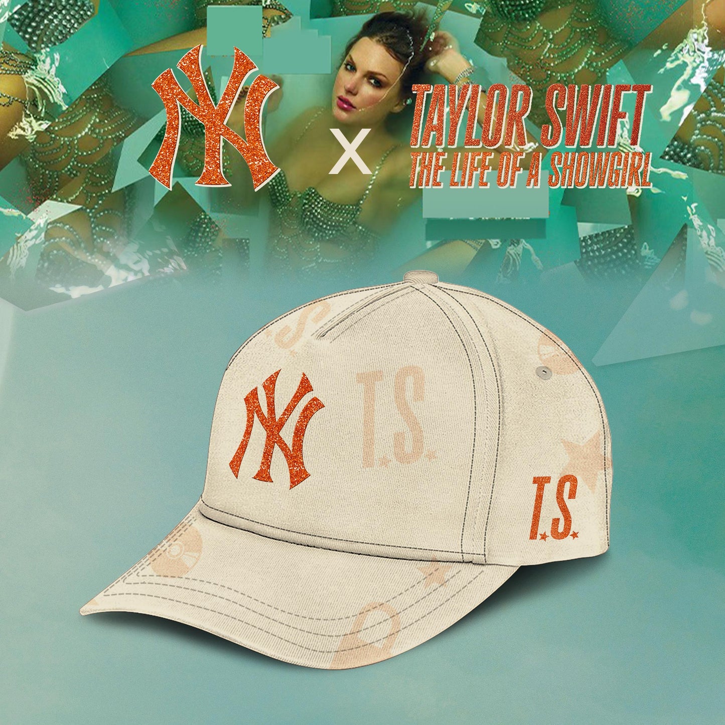 MLB x Taylor Swift “The Life of a Showgirl” 2025 Limited Editions Jersey Hoodie
