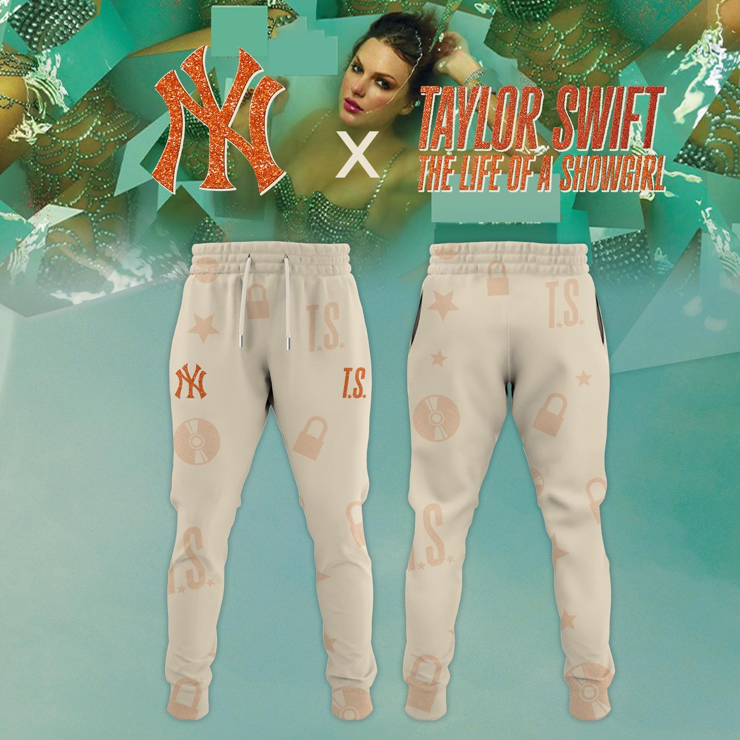 MLB x Taylor Swift “The Life of a Showgirl” 2025 Limited Editions Jersey Hoodie
