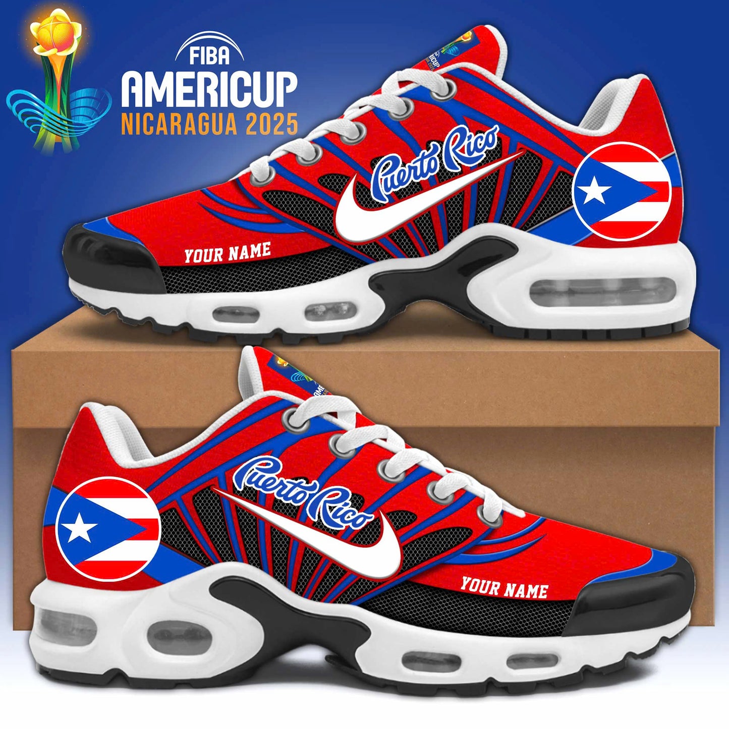 Puerto Rico Men’s National Basketball Team – 2025 FIBA Shoes Limited