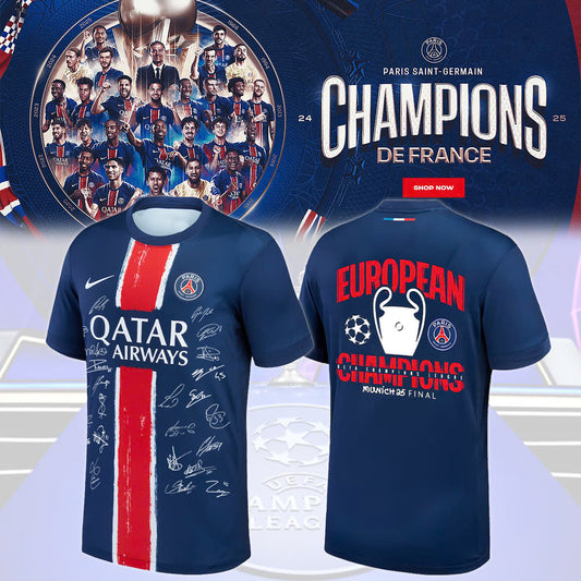 Paris Saint-Germain UEFA Champions 2025 Jersey