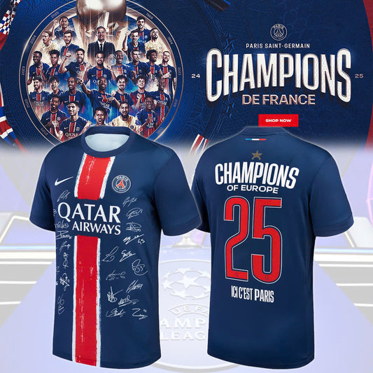 Paris Saint-Germain UEFA Champions 2025 Jersey
