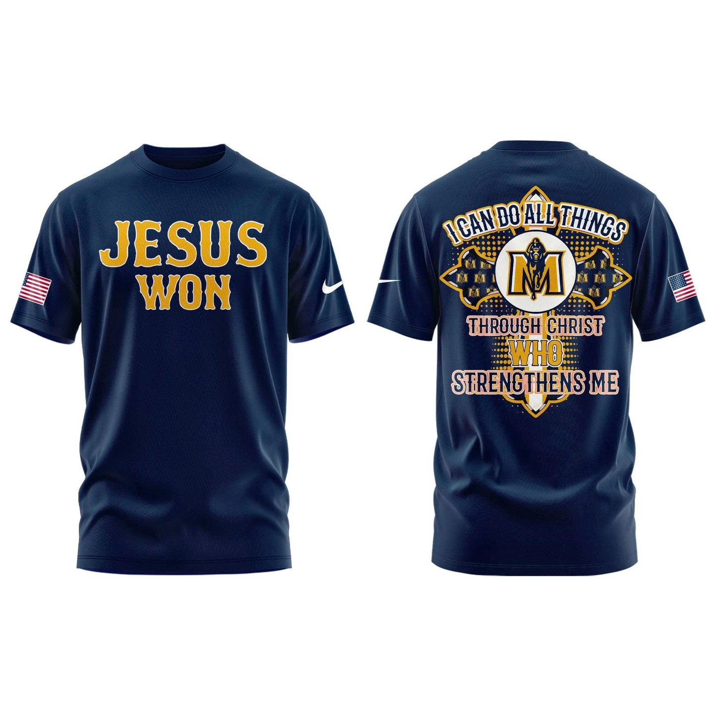 MS Baseball Jesus Won Combo Tshirt | Cap | Jogger