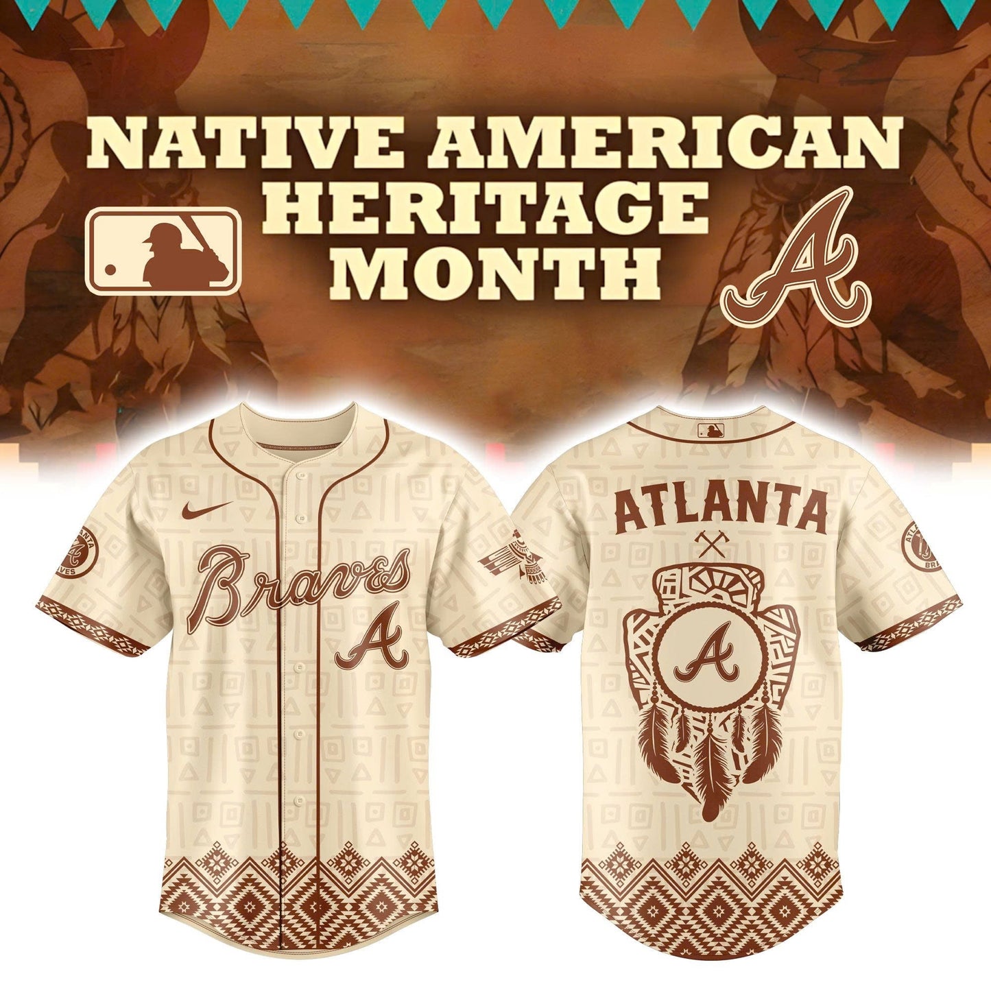 Braves x Native American Heritage 2025 Baseball Jersey