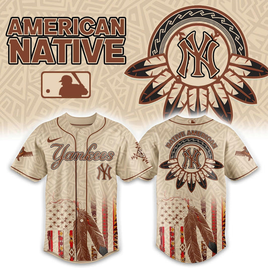 New York Yankees x Native American Heritage 2025 Baseball Jersey