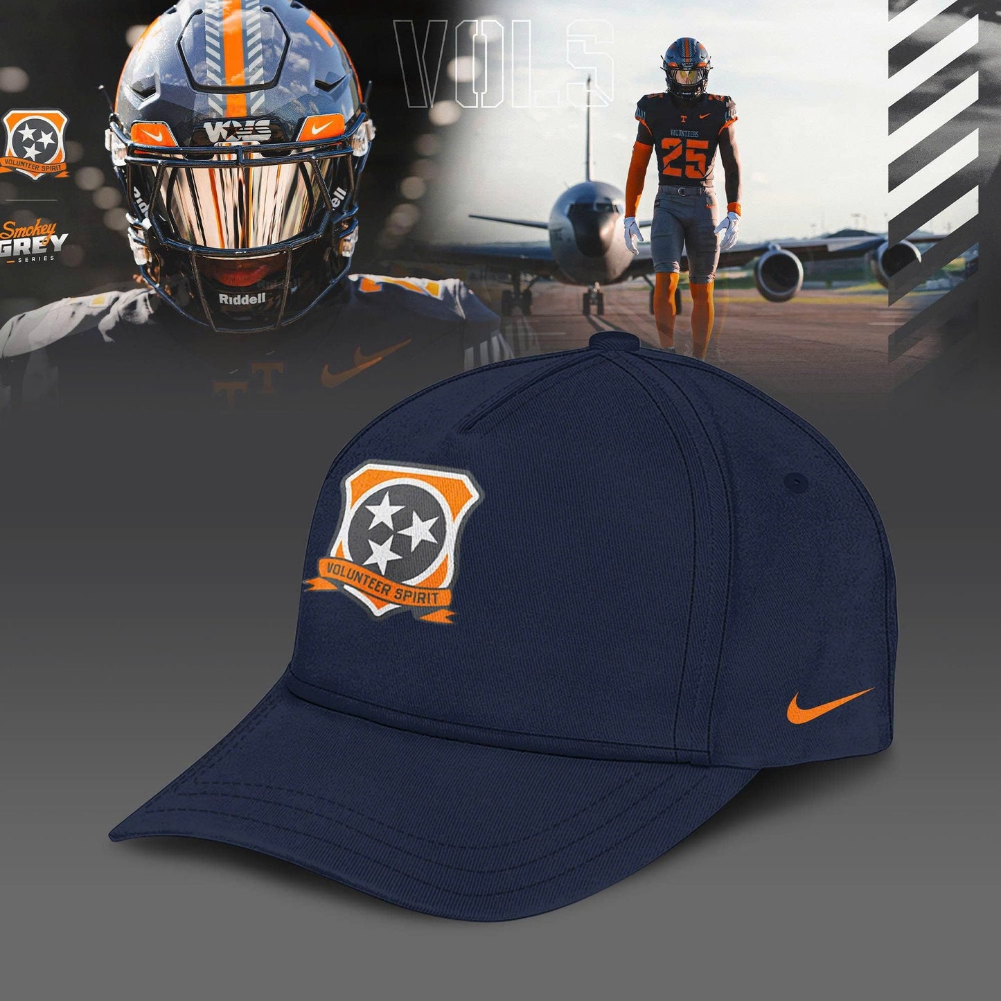 Limited Edition Tennessee Volunteers A Smokey Grey Shirt