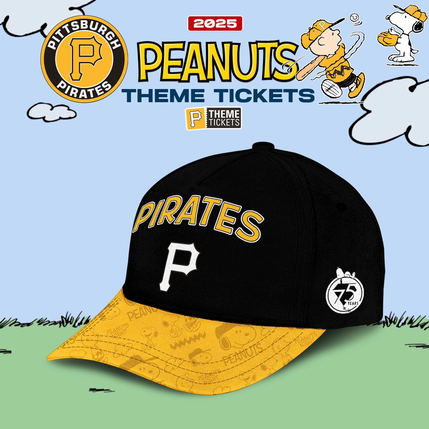 Pittsburgh Pirates MLB x Peanut night 2025 Limited Edition Jersey