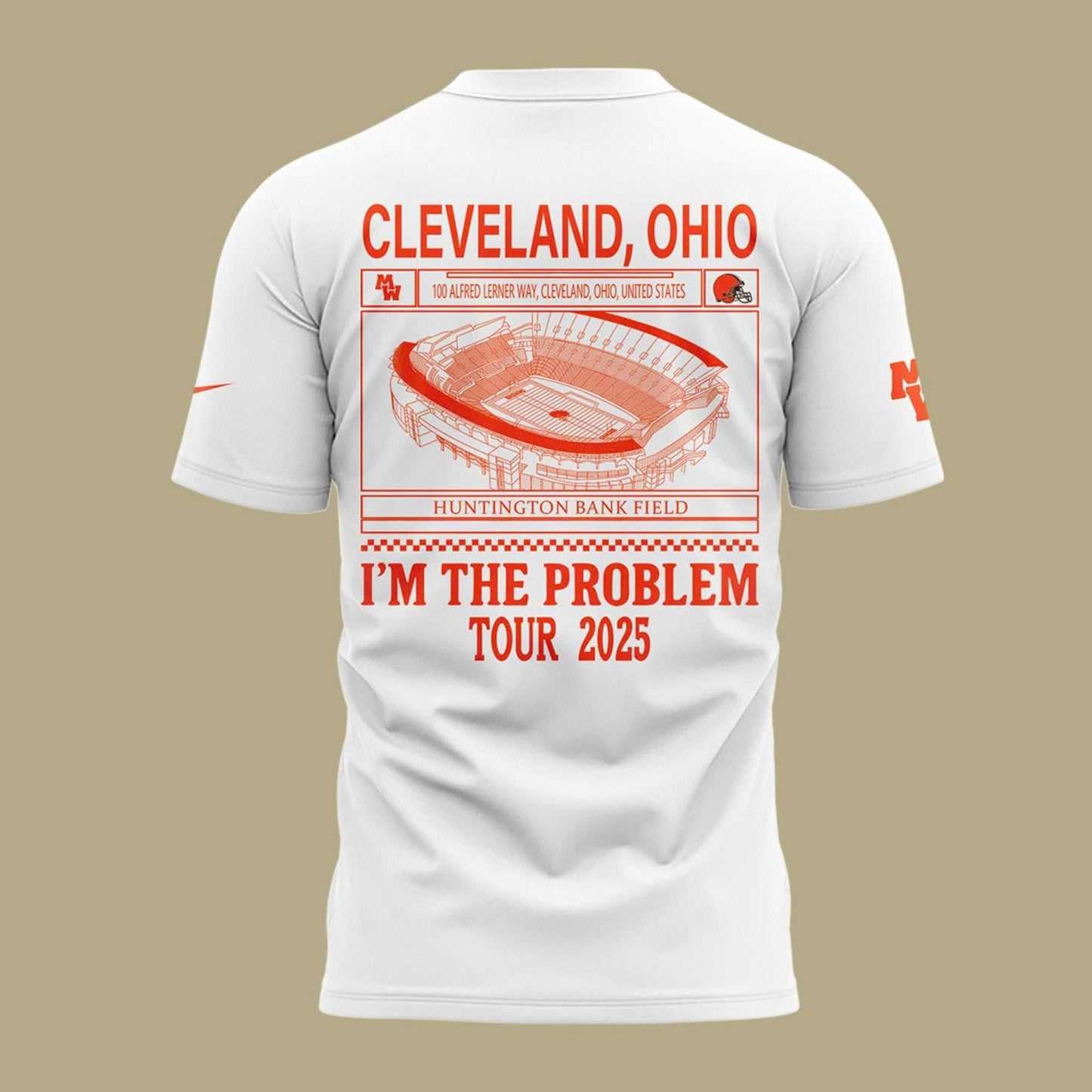 Exclusive Morgan Wallen x Cleveland Browns T-Shirt 2025 For Fans!