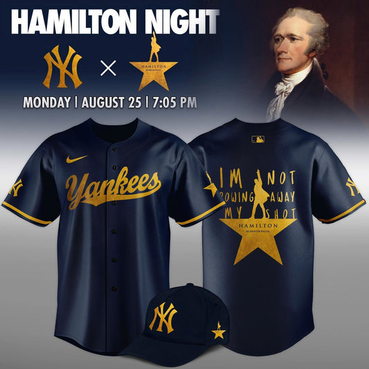 New York Yankees MLB x Hamilton Night 2025 Limited Edition Jersey