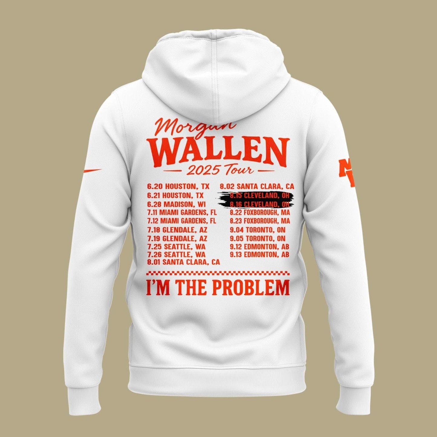 Exclusive Morgan Wallen x Cleveland Browns Hoodie 2025 For Fans!