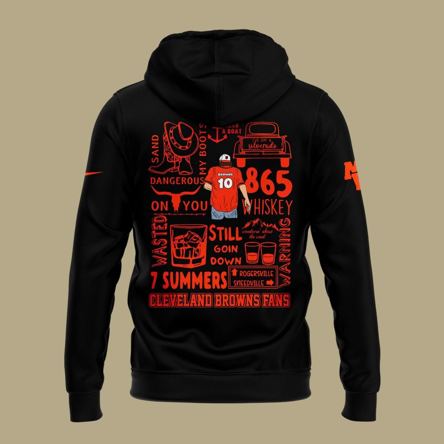 Exclusive Morgan Wallen x Cleveland Browns Hoodie 2025 For Fans!