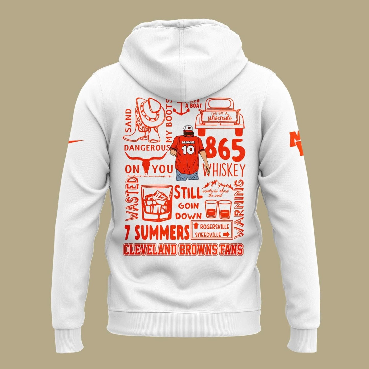 Exclusive Morgan Wallen x Cleveland Browns Hoodie 2025 For Fans!
