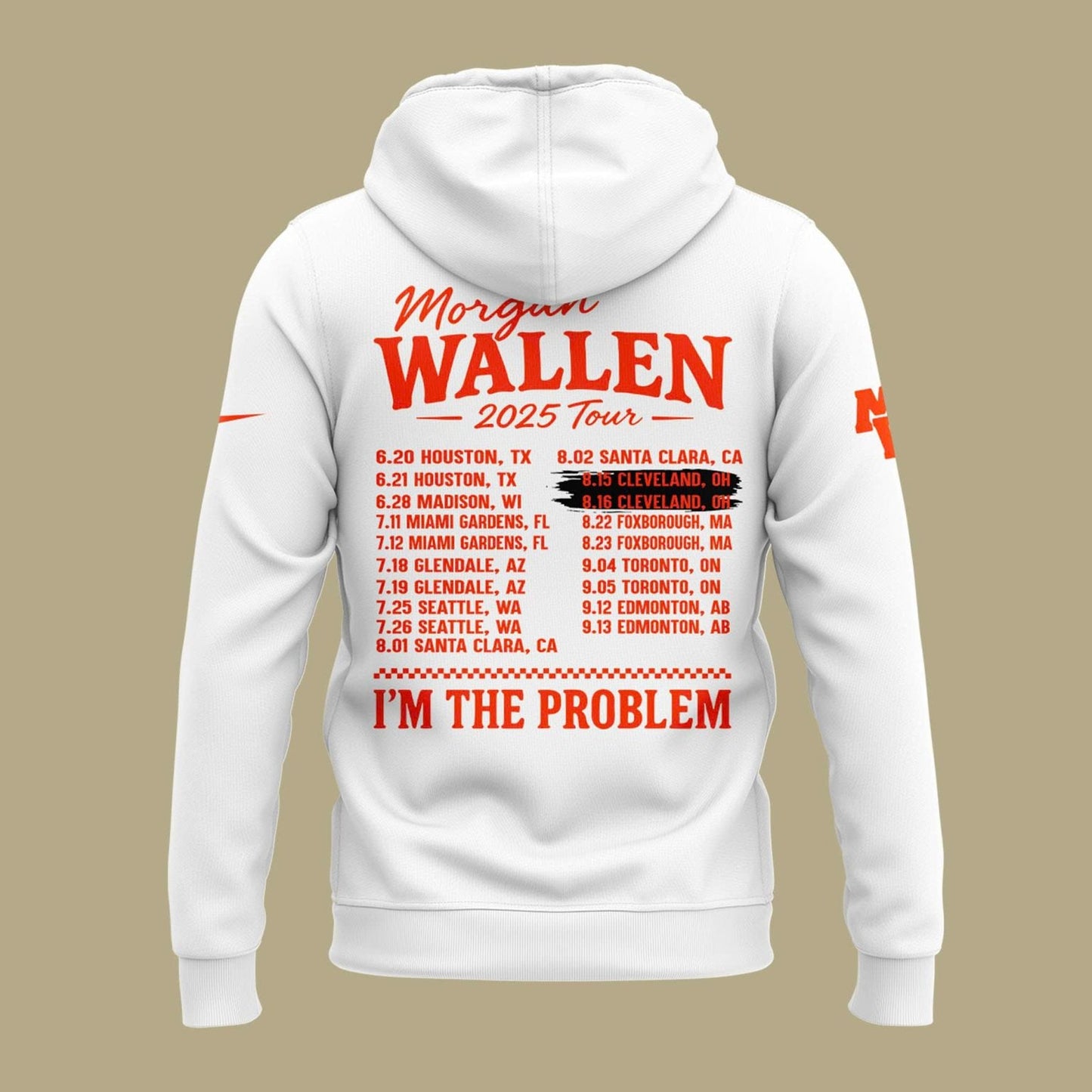 Exclusive Morgan Wallen x Cleveland Browns Hoodie 2025 For Fans!