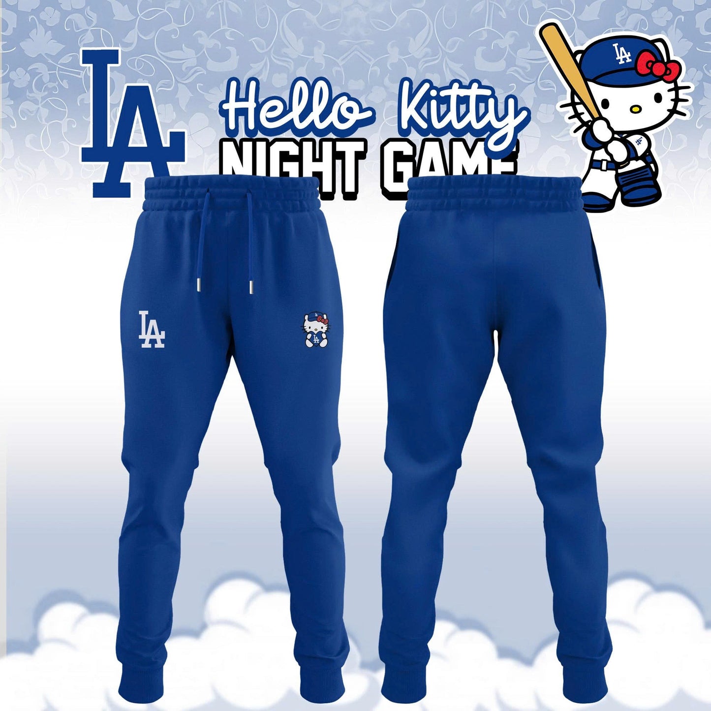 Los Angeles Dodgers MLB x Hello Kitty Night Game Limited Edition Jersey 2025