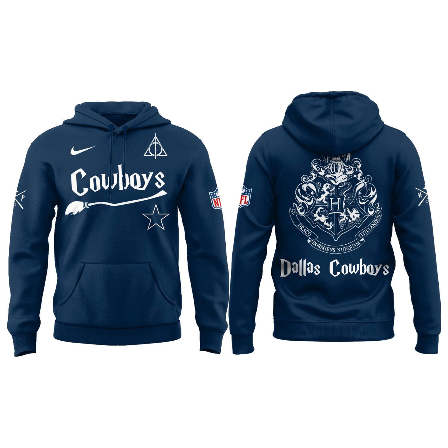 Dallas Cowboys Harry Potter 2025 Combo Hoodie