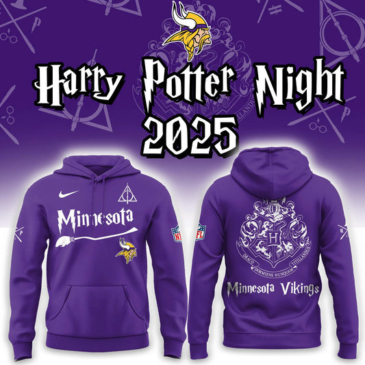 Minnesota Vikings Harry Potter 2025 Combo Hoodie