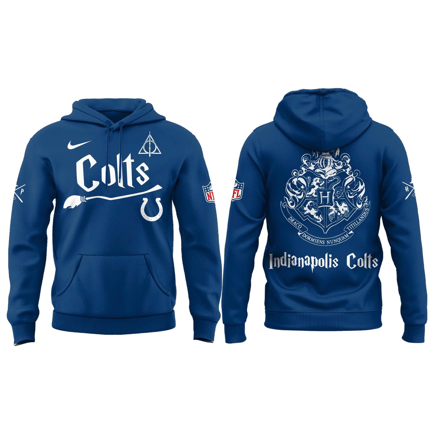 Indianapolis Colts Harry Potter 2025 Combo Hoodie