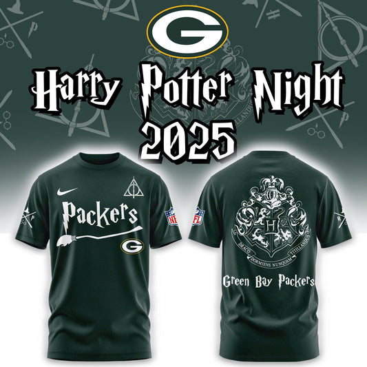 Green Bay Harry Potter 2025 Combo Tshirt