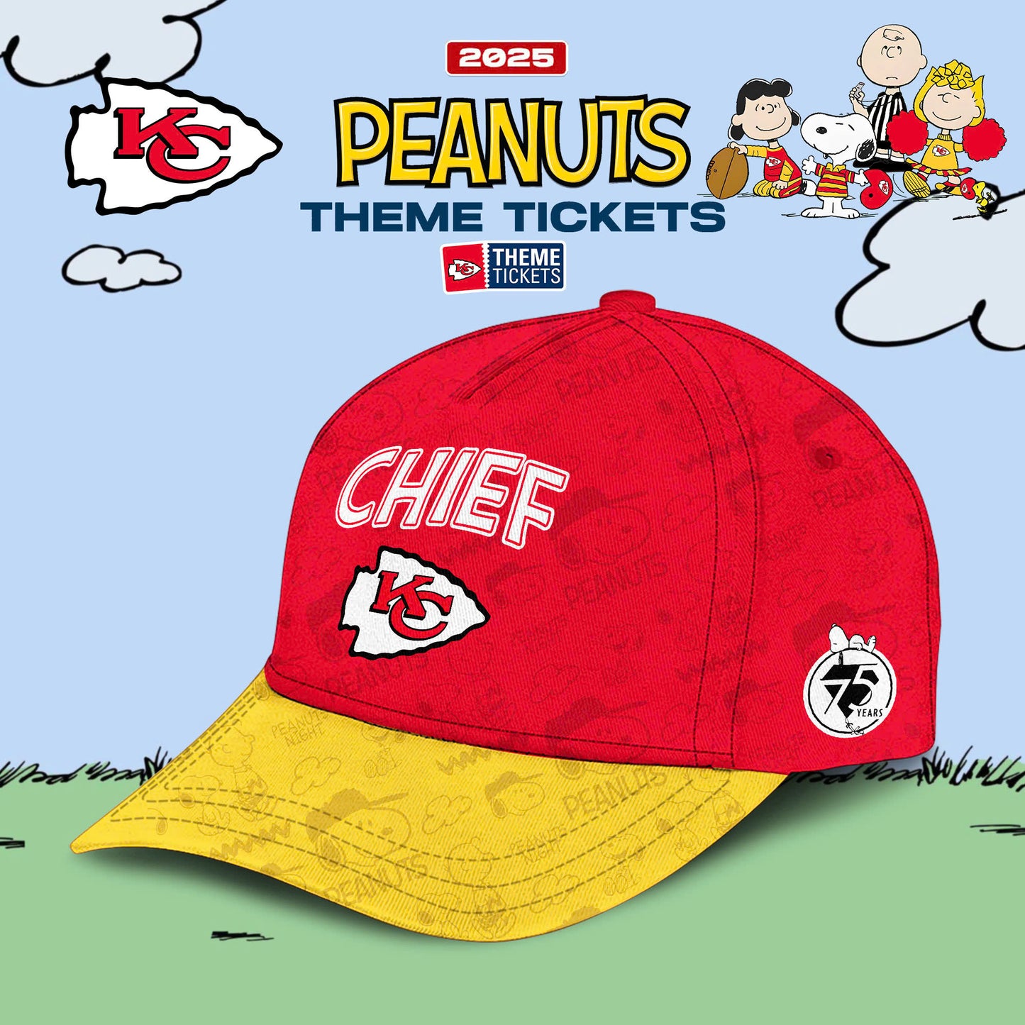Kansas City Chiefs x Peanuts Limited Editions 2025 Hoodie