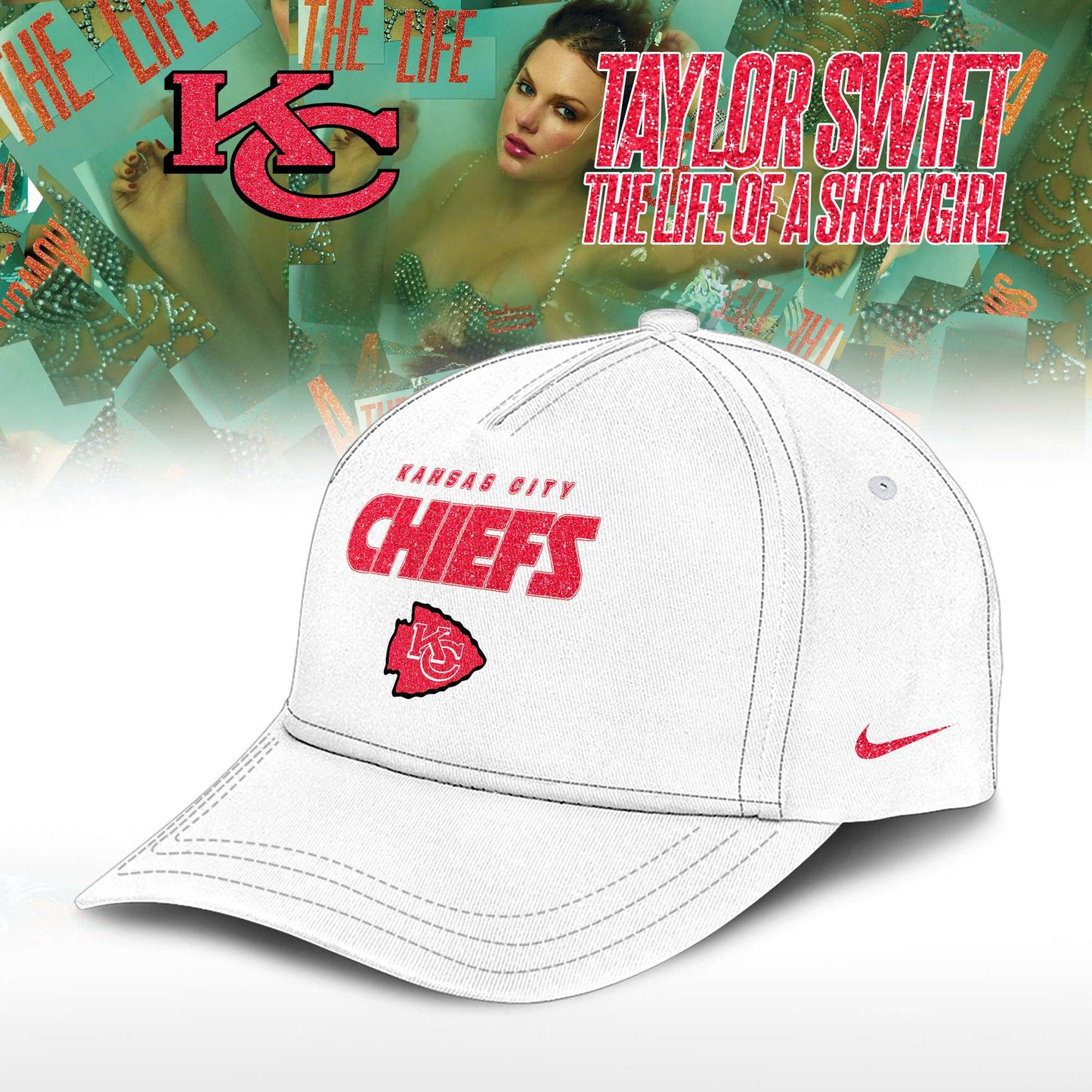 Kansas City Chiefs x Taylor Swift “Orange Era” Limited Editions 2025 Hoodie